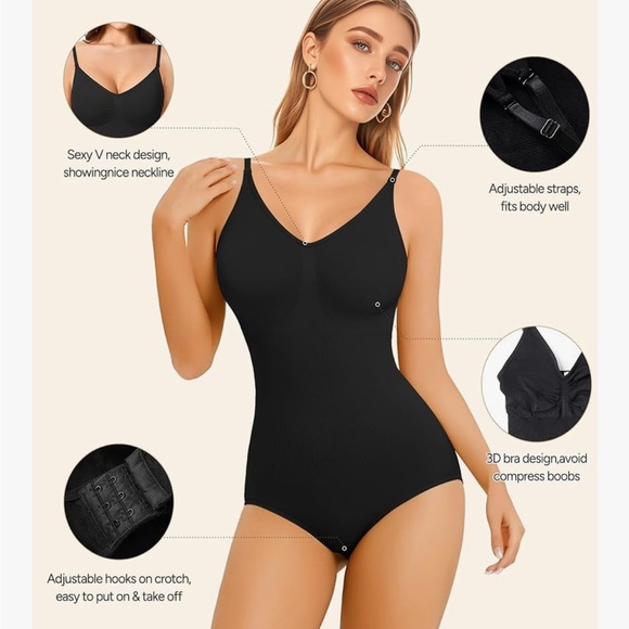 Waist Shaping Bodysuit sz M NEW - Picture 1 of 6